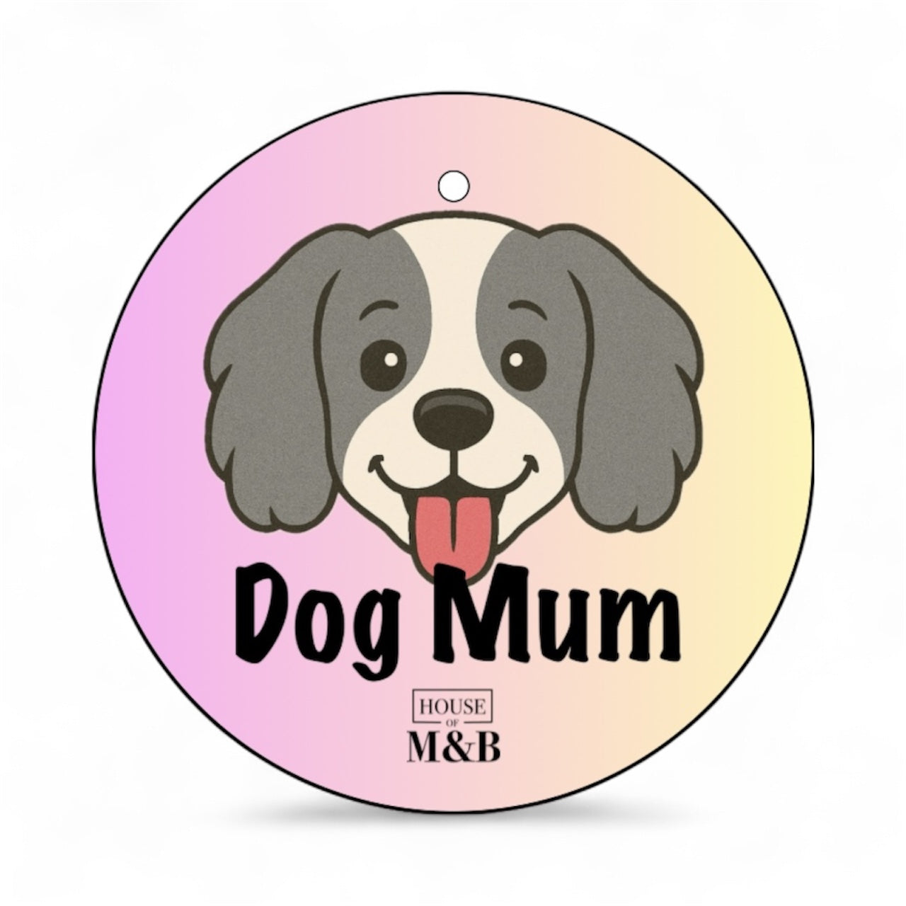 Grey Spaniel Dog Mum