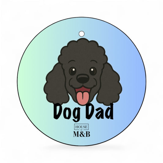 Black Poodle Dog Dad