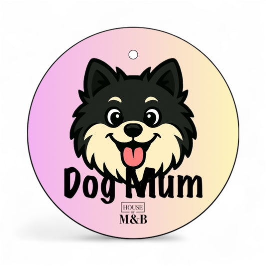 Black Pomeranian Dog Dad