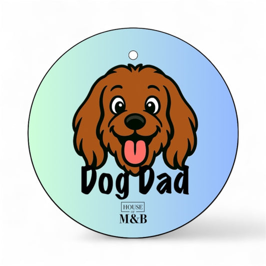 Brown Poodle Mix Dog Dad