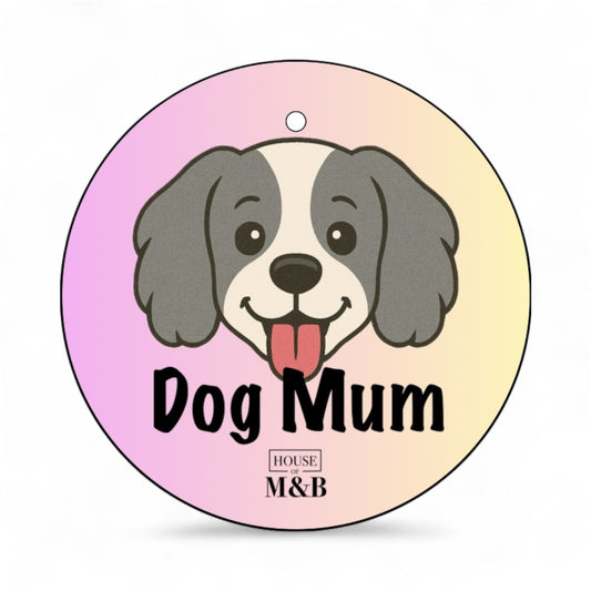 Grey Spaniel Dog Mum