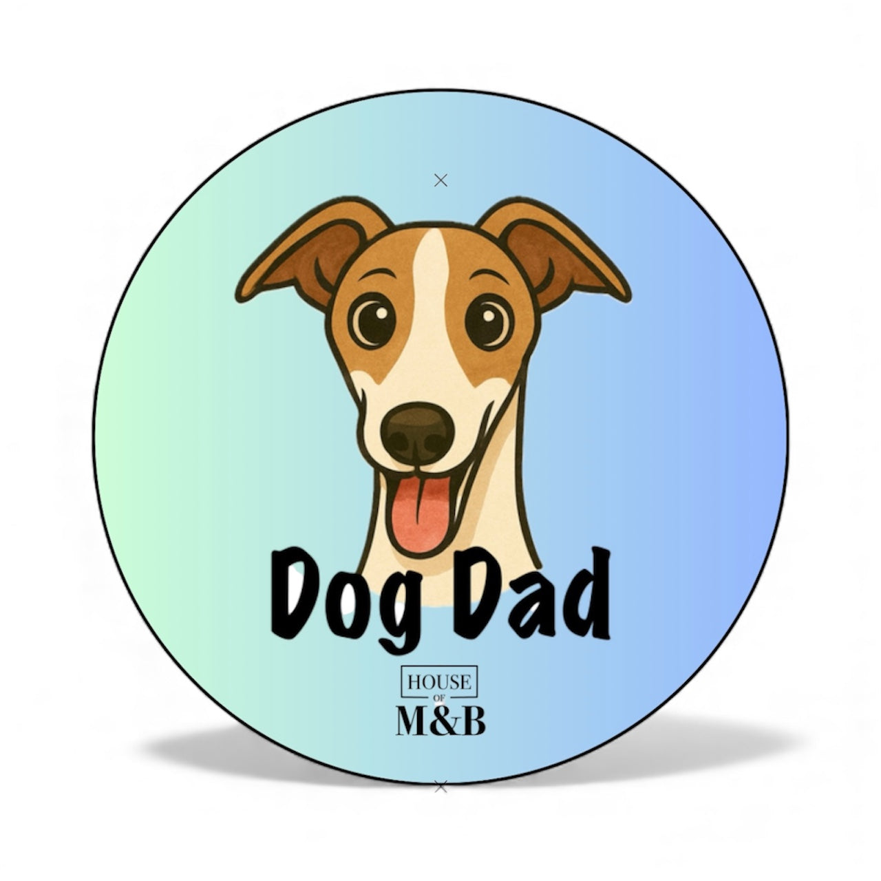 Whippet Dog Dad