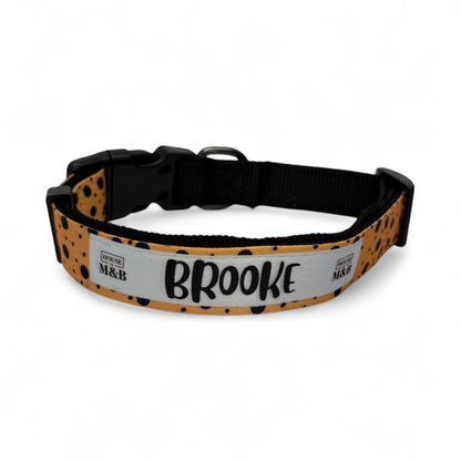 Yellow Personalised Collar