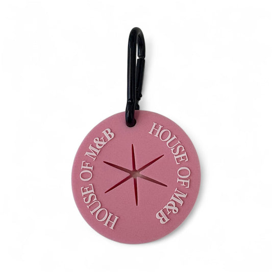 Poop Bag Holder Pink