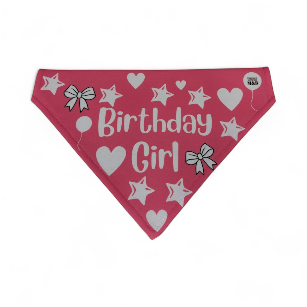 Birthday Girl Dog Bandana