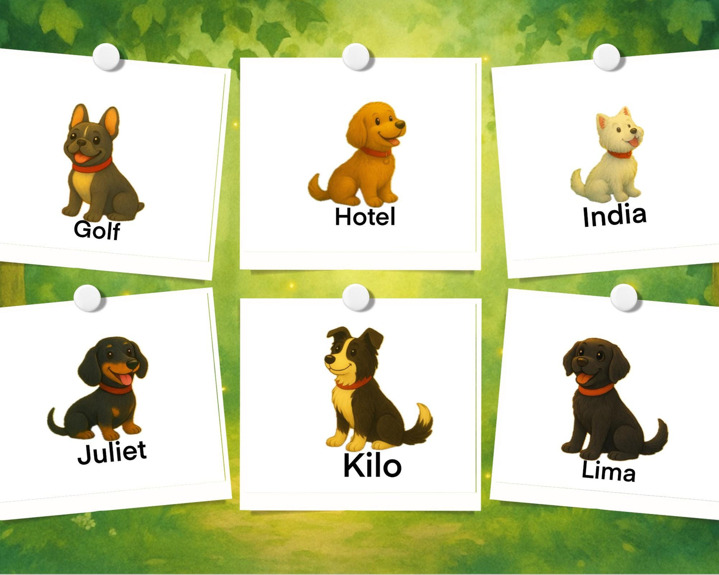 Personalized Dog Hardback A4 Storybook: Enchanted Garden Adventure for Kids