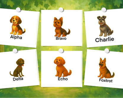 Personalized Dog Hardback A4 Storybook: Enchanted Garden Adventure for Kids